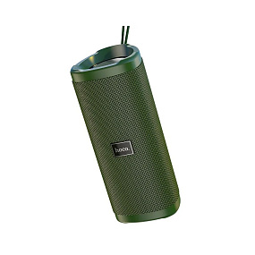 Колонка Hoco HC4 (Bluetooth/USB/FM/AUX) 10W темно-зеленый