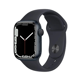 Часы наручные Apple Watch Series 7 41mm черный