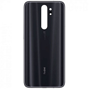 корпус для телефона Xiaomi Redmi Note 8 Pro Задняя крышка Черная - Премиум(УЦЕНКА)царапина