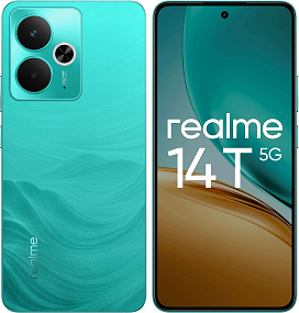 Смартфон Realme 14T 5G 8/128Gb зеленый