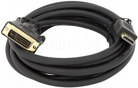 Кабель DVI (папа) - HDMI (папа) 2m