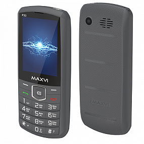 Мобильный телефон Maxvi P33 Dark grey
