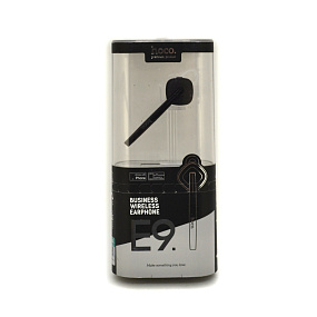 Bluetooth гарнитура Hoco E9 черная (УЦЕНКА) Фонит