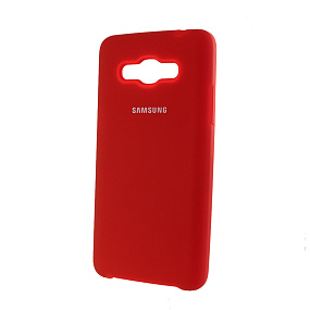 Силиконовый чехол для Samsung G532 Galaxy J2 Prime оригинал красный