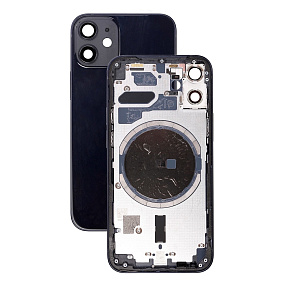 Корпус iPhone 12 mini Черный - orig fabric