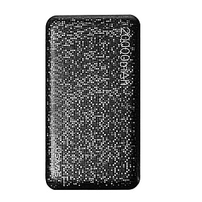 Портативное зарядное устройство Usams US-CD32 20000mAh 2USB черный