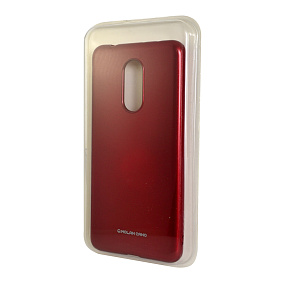 Силиконовый чехол Xiaomi Redmi 5 Molan Cano с блестками красный