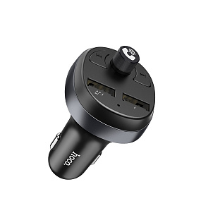 FM-модулятор Hoco E41 (Bluetooth, 2USB, дисплей)(УЦЕНКА)б/у, потертости