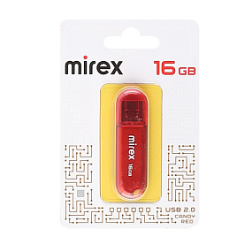 16Gb Mirex Candy красная 2.0