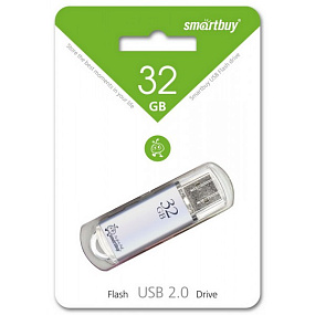 32Gb SmartBuy V-Cut серебро 2.0