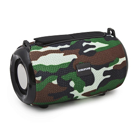 Колонка Borofone BR4 (Bluetooth/MicroSD/USB/FM/AUX) хаки