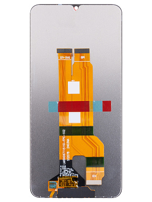 Дисплей для телефона Realme Note 60/60x (RMX3933/RMX3938) в сборе с тачскрином Черный - Оригинал