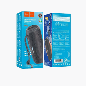 Колонка Hoco HC16 (Bluetooth/USB/FM/AUX) 10W серый