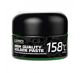 Паста паяльная Luowei LW-SP1 (50 г, 158°C, жидкое олово)