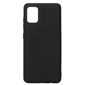 Силиконовый чехол для Samsung A715 Galaxy A71 Activ Original Design (black)