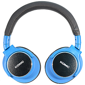 Bluetooth-наушники Komc B101 полноразмерные зелёный (УЦЕНКА) не товарный вид