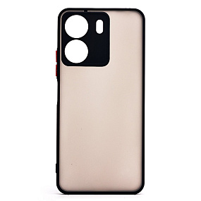 Силиконовый чехол Xiaomi Redmi 13C 4G/Poco C65 PC041 черный