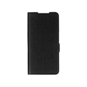 Чехол-книжка DF под кожу Samsung A530 Galaxy A53 черный