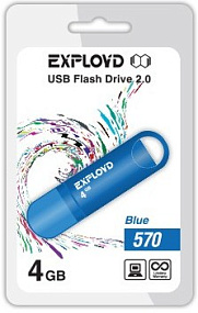 4Gb Exployd 570 синяя 2.0