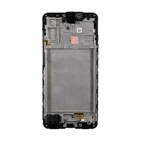 Дисплей для телефона Samsung A175F (A17 4G) модуль с рамкой Черный - Оригинал (SP)