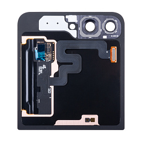Дисплей для телефона Samsung F731B (Z Flip5) модуль внешний 3.4" Черный - Оригинал (SP)