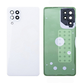 корпус для телефона Samsung A225F (A22) Задняя крышка (белый) - Премиум
