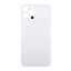 Задняя крышка iPhone 13 Pro Max (стекло) белый orig fabric