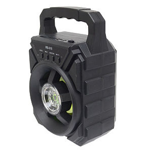 Колонка RS-315 (Bluetooth/MicroSD/USB/FM/AUX) 5W черная