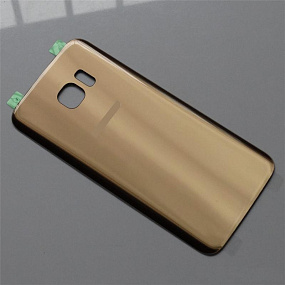 корпус для телефона Samsung G930 Задняя крышка (золото)