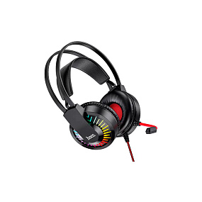 Наушники Hoco W105 Joyful gaming полноразмерные красный(УЦЕНКА)б/у, потертости