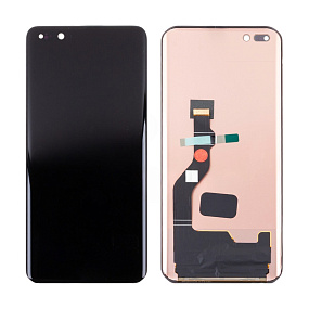 Дисплей для телефона Huawei P40 Pro в сборе с тачскрином Черный - Оригинал