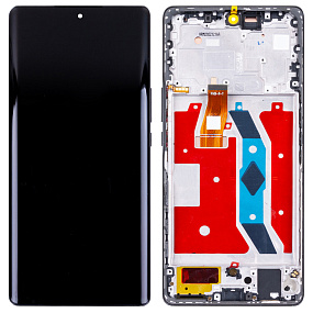 Дисплей для телефона Huawei Honor X9a 5G/X40/Magic 5 Lite модуль Черный - Оригинал