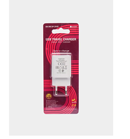 СЗУ-USB Borofone BA52A 1 выход 2.1А белый