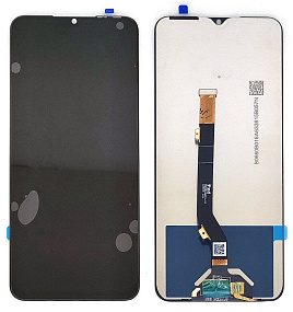 Дисплей для телефона Tecno Spark 8P/8T/Infinix Hot 11 X662B/Itel Vision 5 Plus/S18 Черный - Оригинал