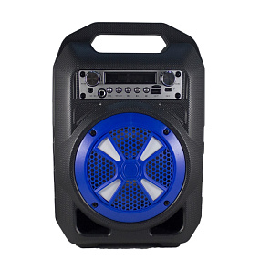 Колонка BS102 (Bluetooth/MicroSD/USB/FM/AUX) черная