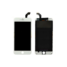 Дисплей для телефона iPhone 6S Plus в сборе Белый - AA (3D тач работает не на всех IOS)