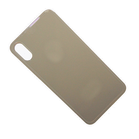 Задняя крышка iPhone Xs (стекло) Золото orig fabric