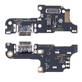 Шлейф Xiaomi Redmi 13C 4G/Poco C65 (23100RN82L/2310FPCA4G) плата на системный разъем/мик