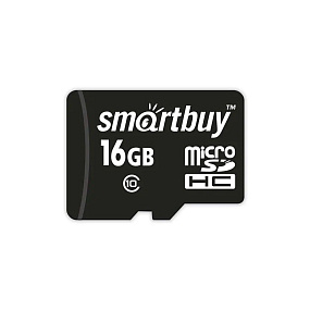 MicroSD 16Gb SmartBuy Class 10 UHS-I без адаптера