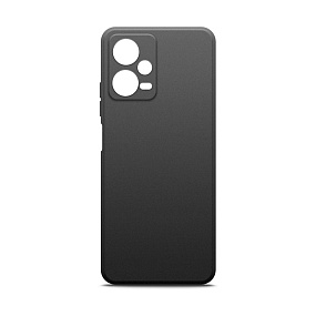 Силиконовый чехол Xiaomi Poco X5 с закрытой камерой черный