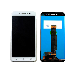 Дисплей для телефона Asus ZenFone Live (ZB501KL) в сборе с тачскрином Белый
