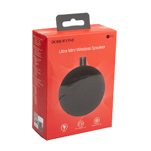 Колонка Borofone BP3 (Bluetooth/MicroSD) черный