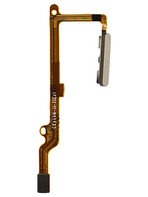 Шлейф Huawei Honor X8a/90 Lite (CRT-LX1/CRT-NX1) сканер отпечатка пальцев Черный