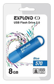 8Gb Exployd 570 синяя 2.0