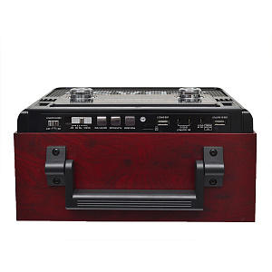 Радиоприемник GOLON RX-628BT коричневый/черный