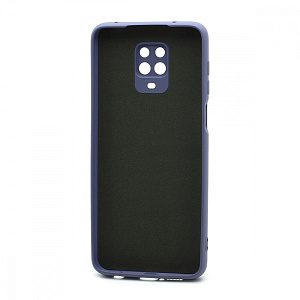 Силиконовый чехол Xiaomi Redmi Note 9S/9 Pro/9 Pro Max New Era серый