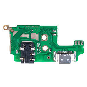 Шлейф Infinix Note 12 VIP (X672) плата на системный разъем/разъем гарнитуры/микрофон
