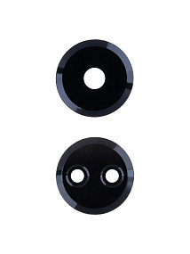 Стекло камеры Xiaomi Redmi 13C 4G (23100RN82L) (комплект 2 шт.) Черный