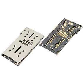 Коннектор SIM+MMC Sony F5121/F5122/F5321/G8231/G8232 (X/X Dual/X Compact/XZs/XZs Dual)