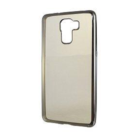 Силиконовый чехол Honor 7 Activ Pilot серебро